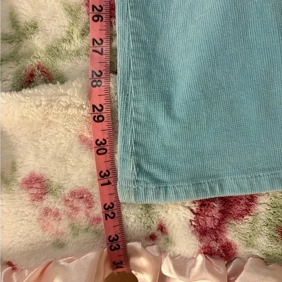 Baby blue Frankie b corduroy flares size 2 Y2K - Picture 8 of 9